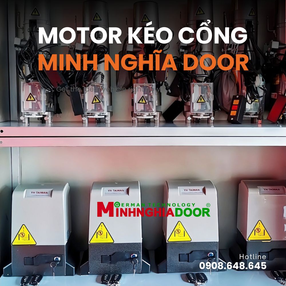 Bộ motor kéo cổng