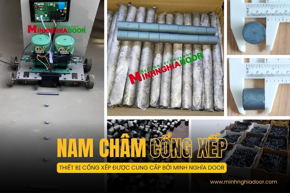 Nam châm cảm biến cổng xếp