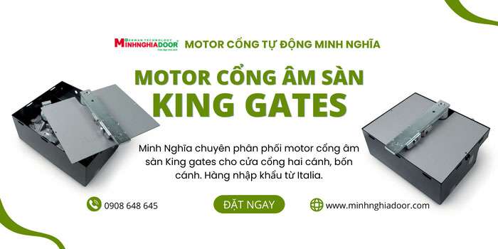 Motor cổng king gates