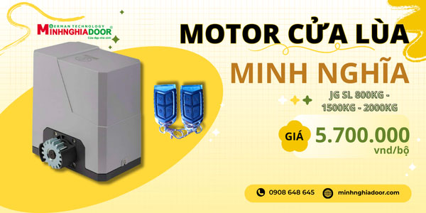 motor cửa lùa giá rẻ