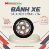 Bánh xe đầu kéo cổng xếp