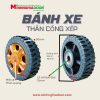 kích thước bánh xe thân cổng xếp