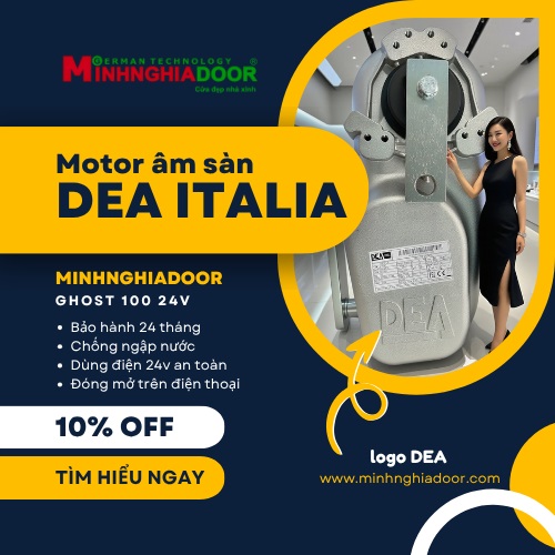 Motor cổng âm sàn là gì