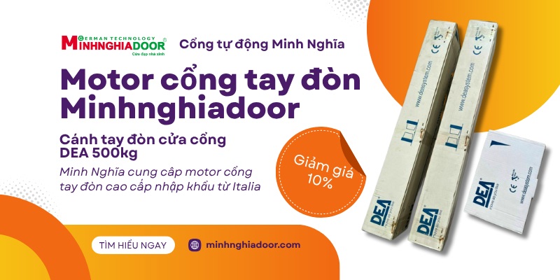Motor cổng tay đòn là gì Motor cổng tay đòn là gì