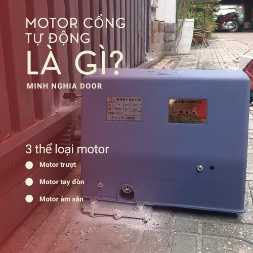 Motor cổng tự động là gì