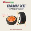 quy cách bánh xe thân cổng xếp