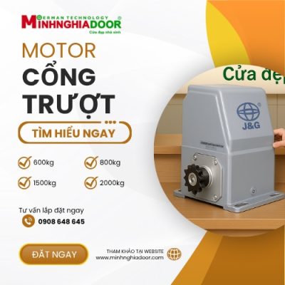 Motor cổng trượt là gì