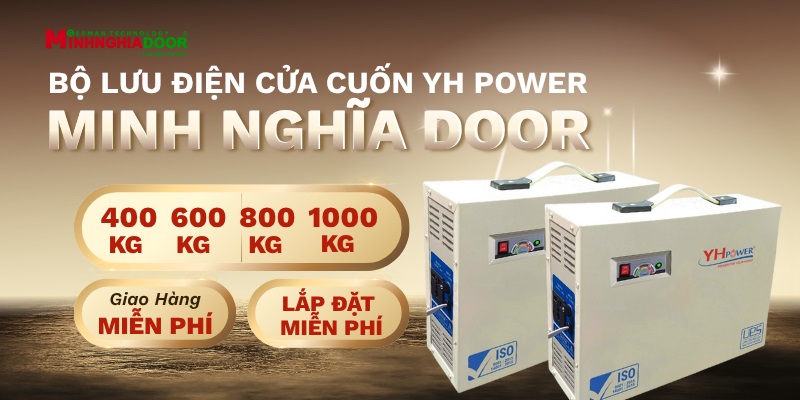 Bộ lưu điện cửa cuốn yh 800kg