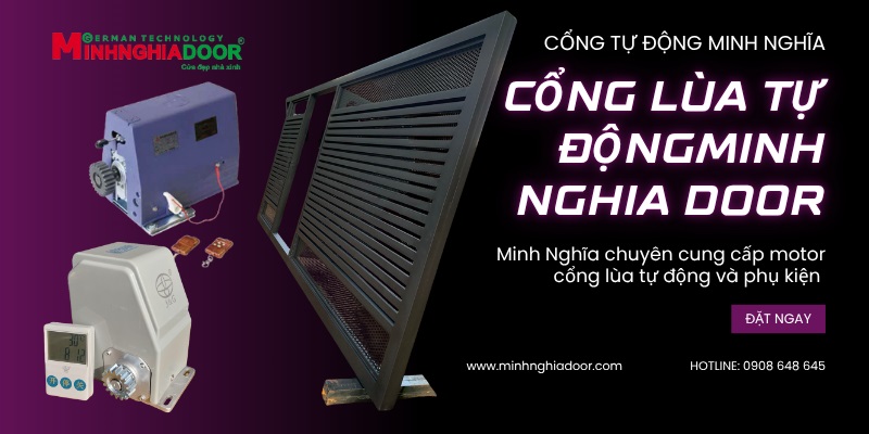 cổng lùa tự động 2025