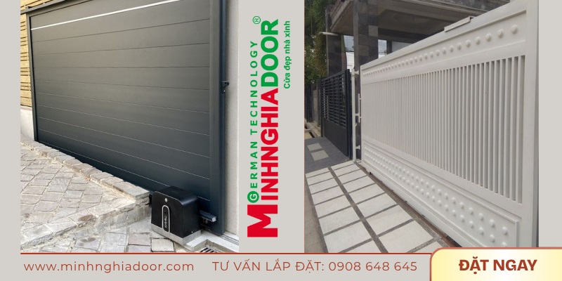 lắp đặt cổng lùa tự động