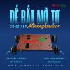 đế motor cổng xếp 2 đường ray