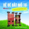 đế motor cổng xếp chống rỉ sét