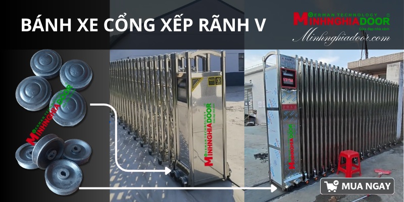 Bánh xe cổng tphcm Bánh xe cổng tphcm