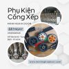 bánh xe cổng xếp thân cổng có trục