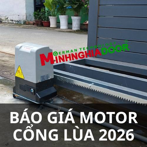 báo giá motor cổng lùa