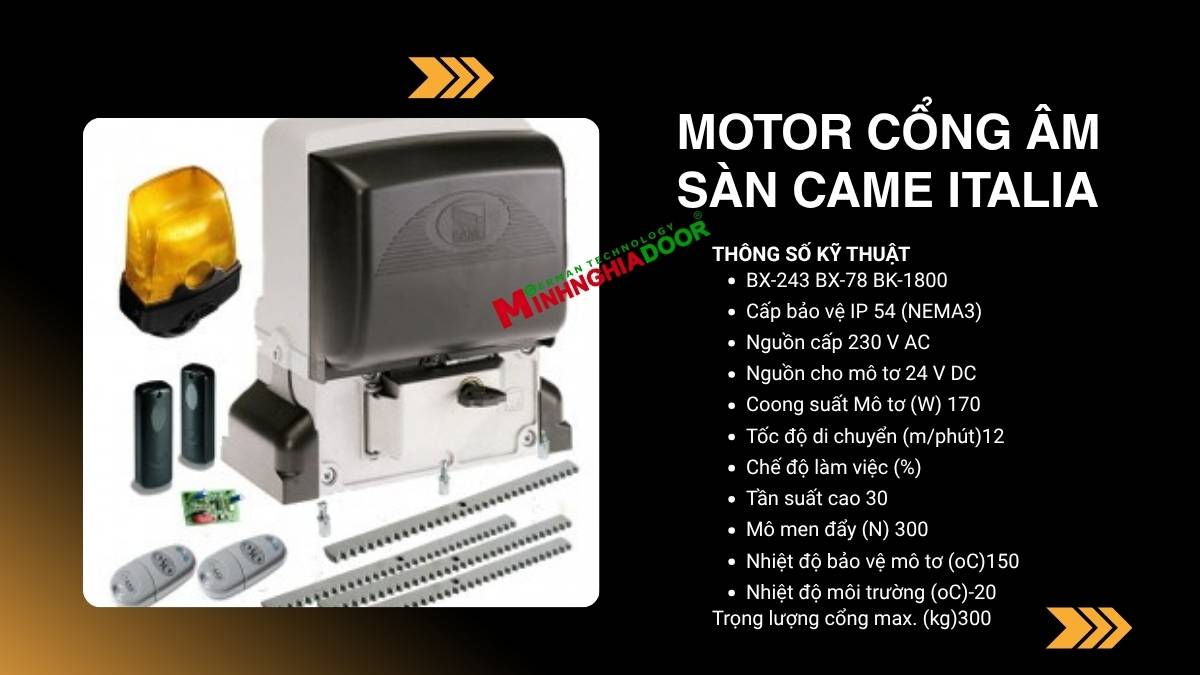 motor cổng CAME chính hãng motor cổng CAME chính hãng