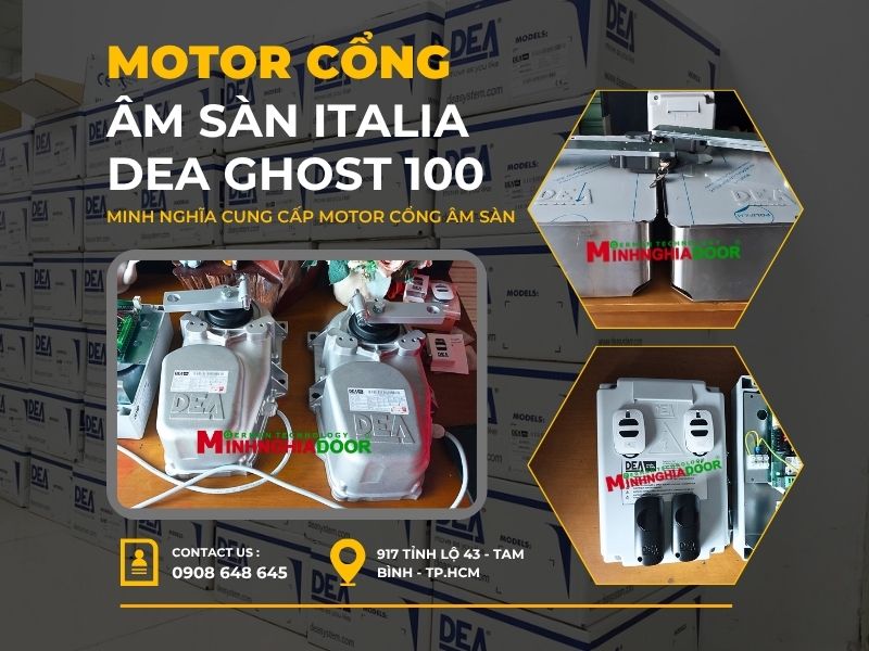Cổng tự động âm sàn Italia