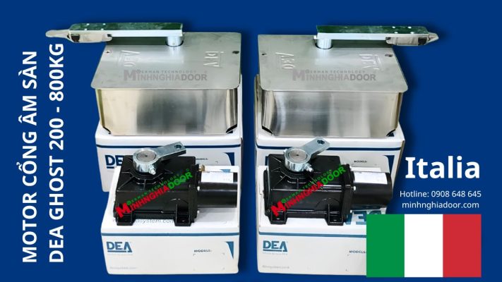 Motor cổng âm sàn Italia