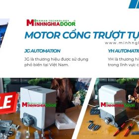 motor cong truot tu dong