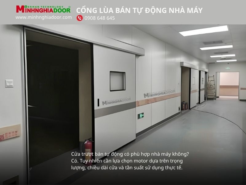 Cổng lùa bán tự động Cổng lùa bán tự động