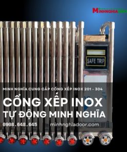 cong xep inox tu dong