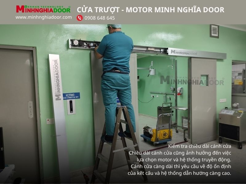 Cửa trượt motor minh nghĩa door Cửa trượt motor minh nghĩa door