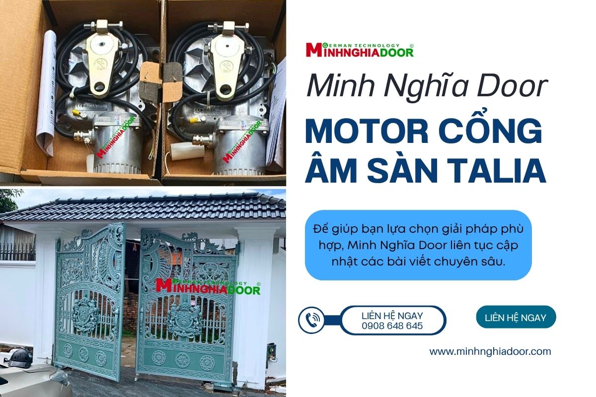 Motor cổng âm sàn tự động Italia Motor cổng âm sàn tự động Italia