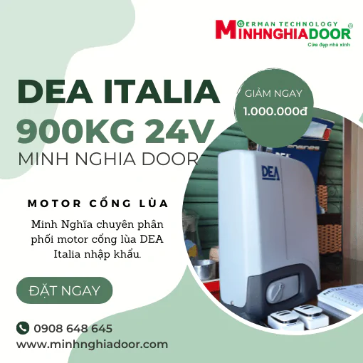 motor cổng lùa dea 900kg italy