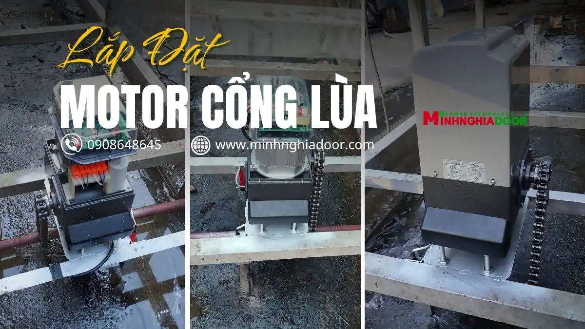 Motor cửa cổng tự động Motor cửa cổng tự động