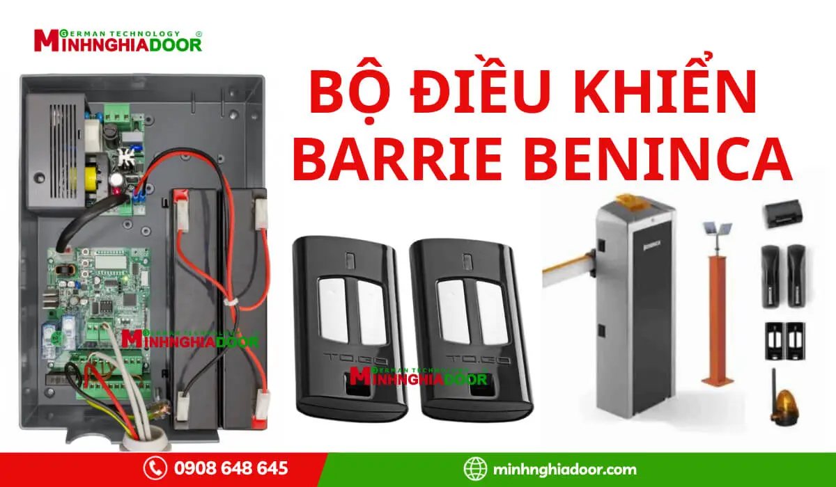 Bộ điều khiển barie Beninca phục vụ vận hành tự động