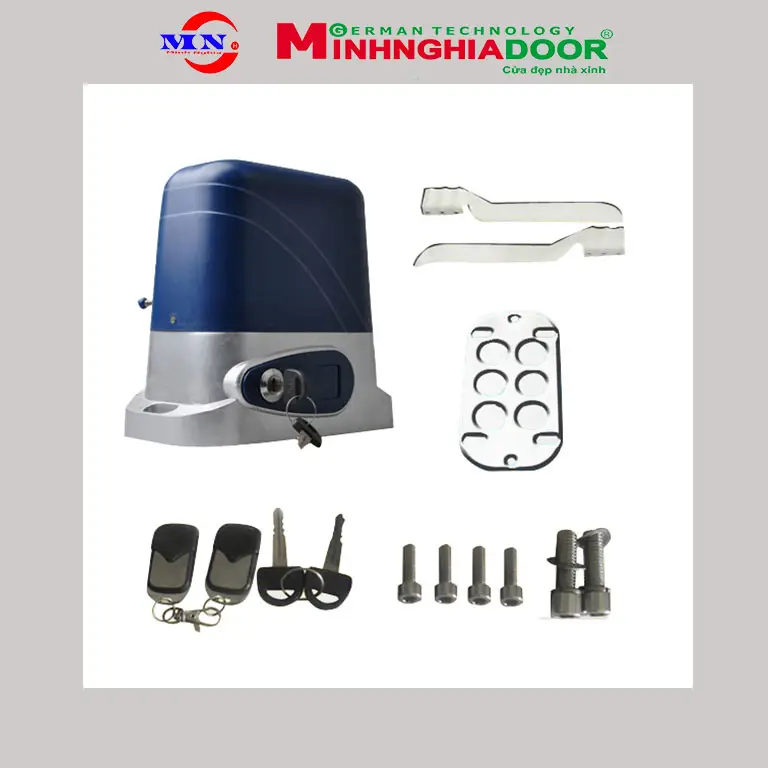 Motor cổng lùa giá rẻ 5 motor cong lua gia re