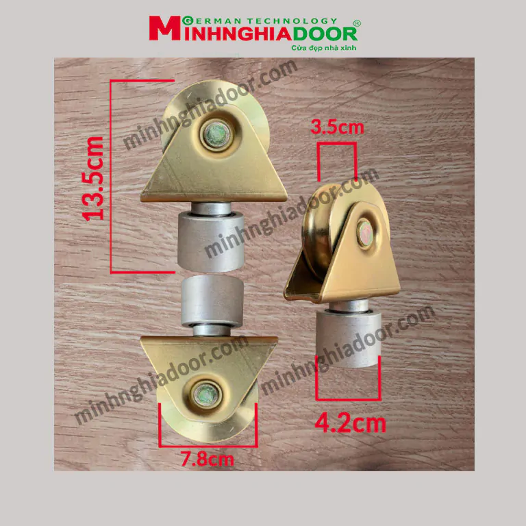 Bánh xe cho cổng lùa cung tròn Bánh xe cho cổng lùa cung tròn