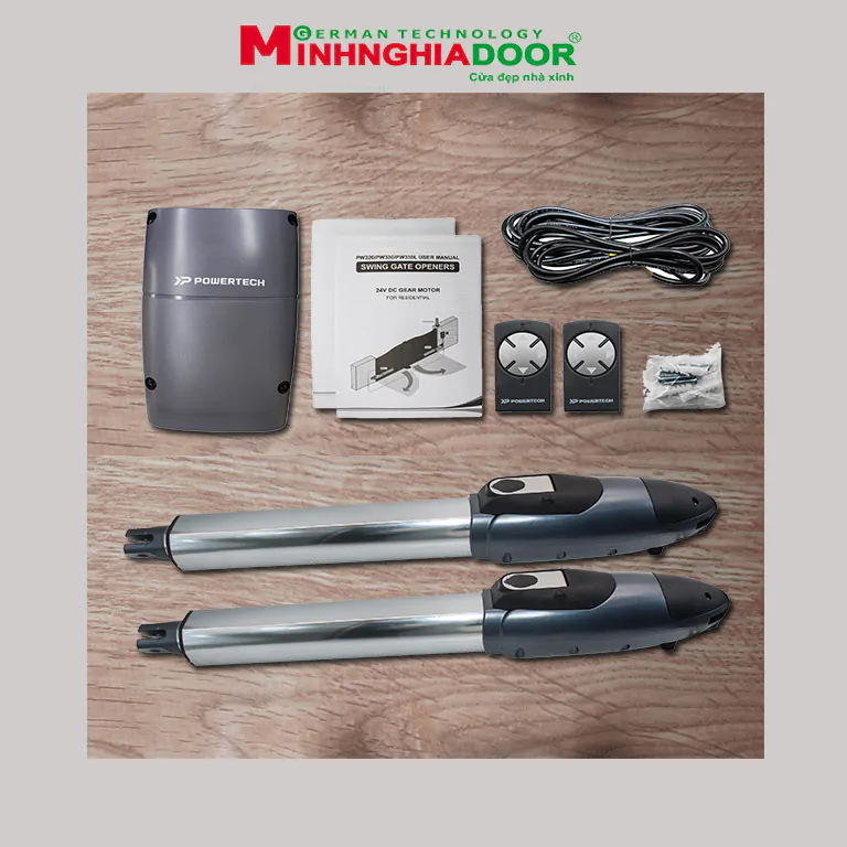 Mô tơ cửa cổng 4 cánh Powertech 230 330 4 Mô tơ cửa cổng 4 cánh Powertech 230 330 - Ảnh 4