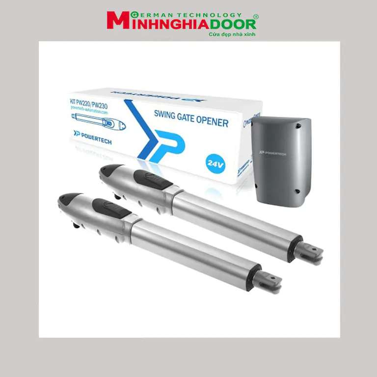Mô tơ cửa cổng 4 cánh Powertech 230 330 1 motor-cong-4-canh