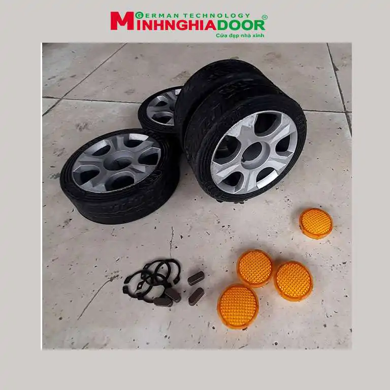 bánh xe cổng cổng xếp bánh xe cửa cổng xếp
