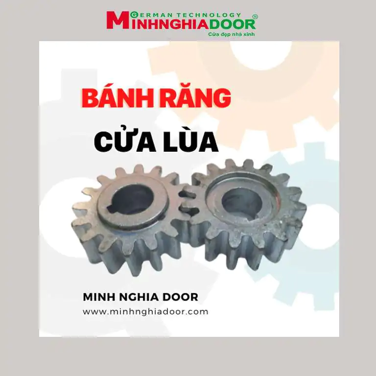 Bánh răng cửa lùa 7 bánh răng cửa lùa