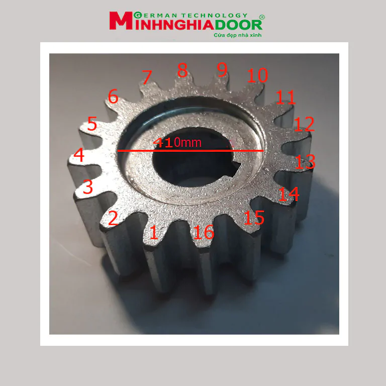 bánh răng cửa lùa bánh răng cửa lùa