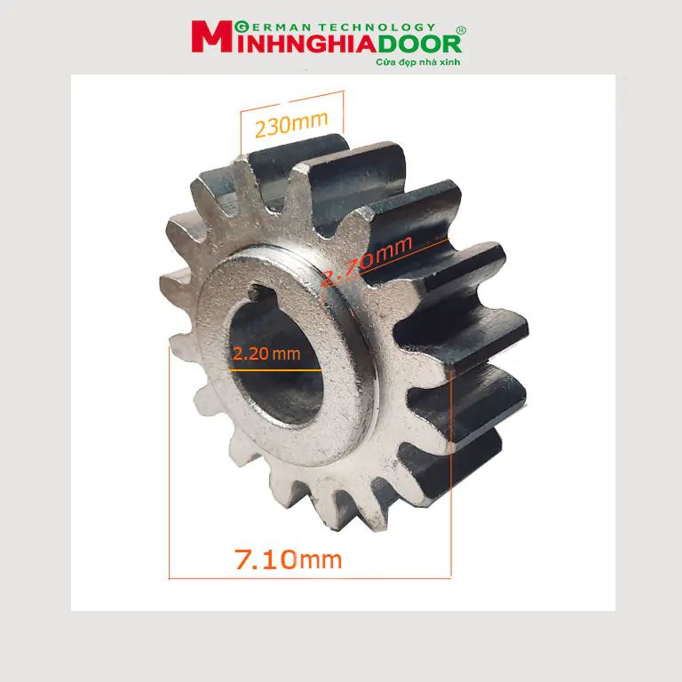 Bánh răng cửa lùa Bánh răng cửa lùa
