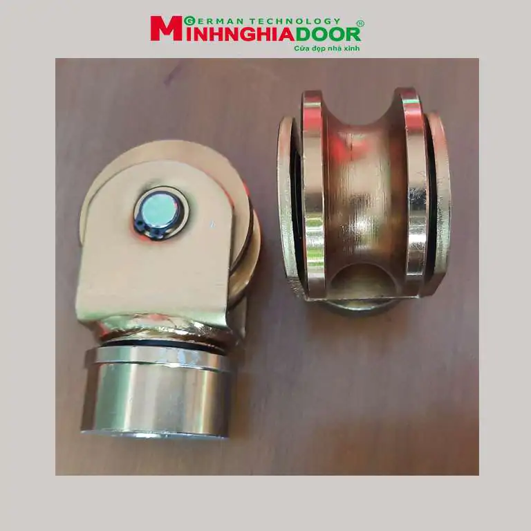 Bánh xe cửa lùa xoay 360 độ 3 bánh xe cửa lùa xoay 360 độ