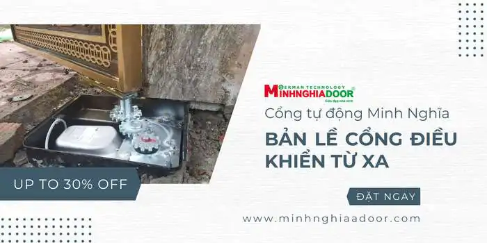 Bản lề cổng điều khiển từ xa Bản lề cổng điều khiển từ xa