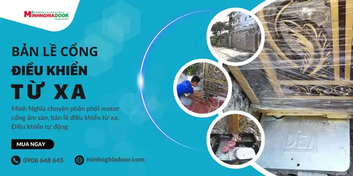 Bản lề cổng điều khiển từ xa Bản lề cổng điều khiển từ xa