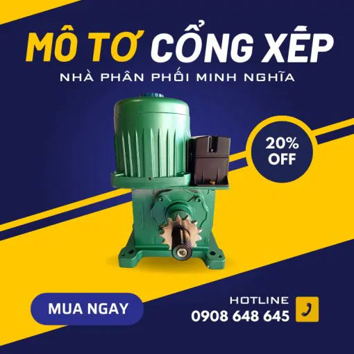 Mô to cổng xếp