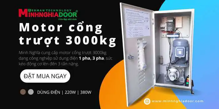 motor cổng trượt 3000kg