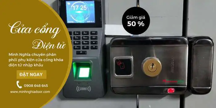 cửa cổng điện tử
