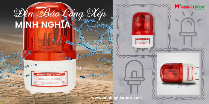 Đèn báo cổng xếp Đèn báo cổng xếp