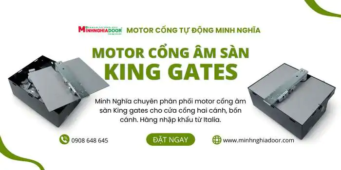 Motor cổng king gates Motor cổng king gates