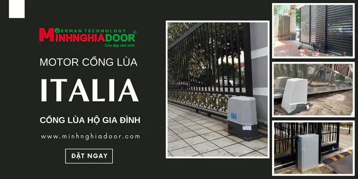 cửa lùa điều khiển từ xa