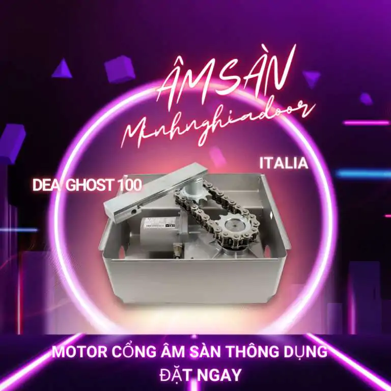 motor cổng âm sàn thông dụng