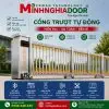 Cửa cổng xếp công nghệ mới 18 Cổng xếp cổng ty