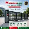 Cửa cổng xếp công nghệ mới 19 cong xep nha may